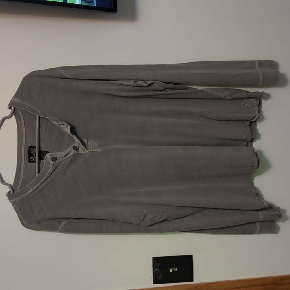 Lucky brand men's long sleeve Henley